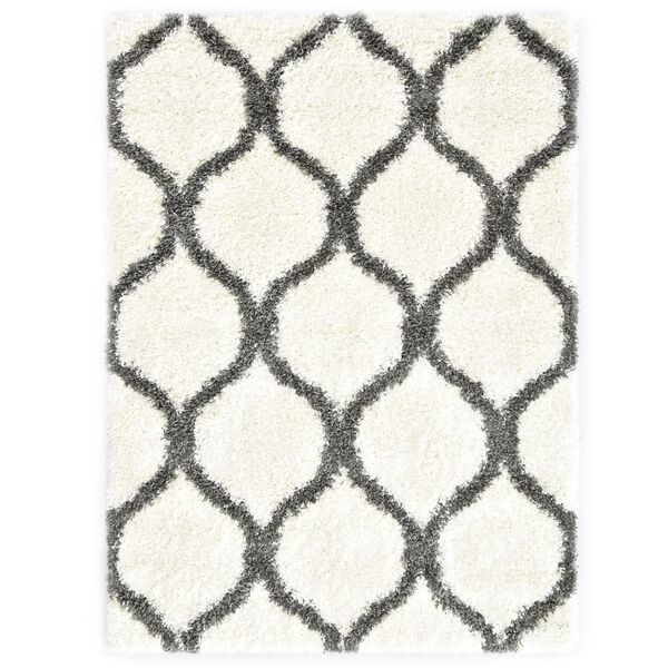 vidaXL Dywan Niebieski 140 x 200 cm Polietylen