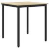 vidaXL Stoły do jadalni 70 x 70 x 75 cm Drewno inżynieryjne dąb Sonoma