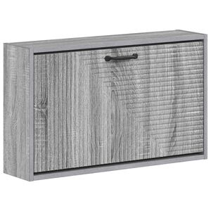 vidaXL Wisząca szafka na buty HAARLEM 71 x 17 x 43 cm Szary Sonoma