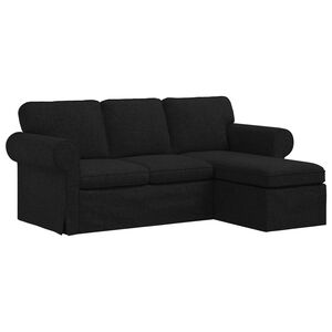 vidaXL Sofa Czarny