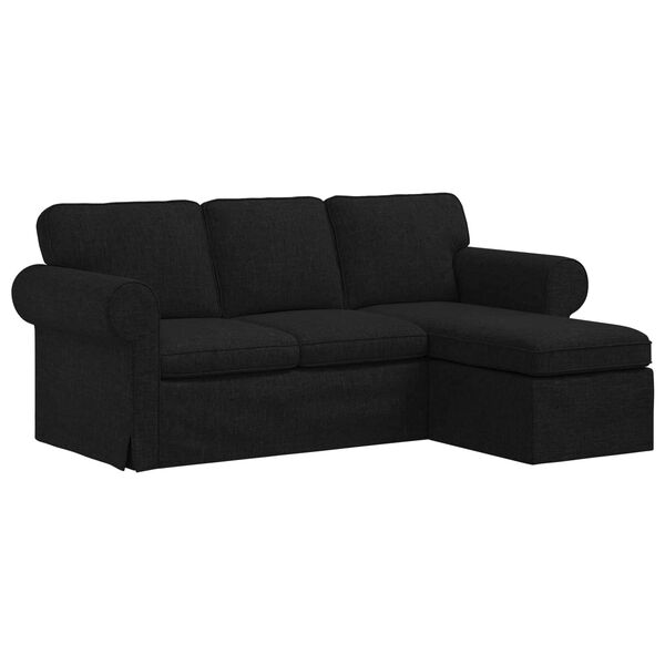 vidaXL Sofa Czarny