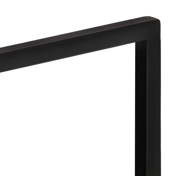 vidaXL Półki ścienne, 2 szt., 60x25x35 cm, lite drewno akacjowe i stal