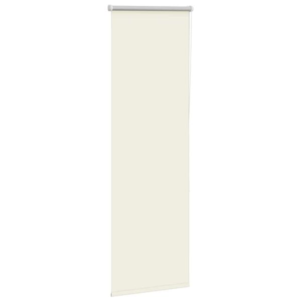 vidaXL Roleta zaciemniająca Off White 60x175 cm Szerokość tkaniny