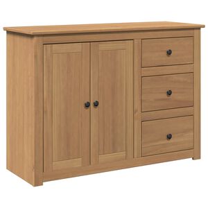 vidaXL Szafka z szufladami Panama, 112x40x80 cm, lite drewno sosnowe