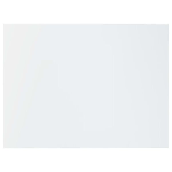 vidaXL P&oacute;łki na książki, 4 szt., wysoki połysk, białe, 40x30x1,5 cm