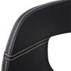 vidaXL Krzesła do jadalni, 4 szt., czarne, gięte drewno i ekosk&oacute;ra