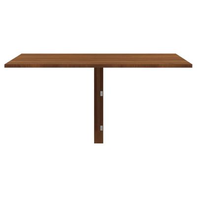 vidaXL Składany stolik kawowy, brązowy dąb, 100x60x56 cm