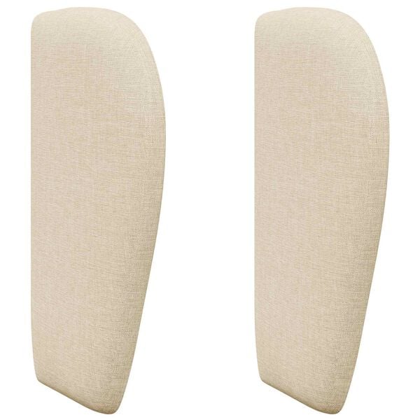 vidaXL Ucho Głowy Kremowy 40 x 23 x 6 cm tkanina