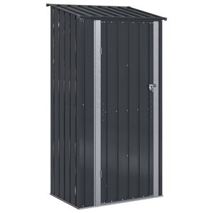 vidaXL Schowki ogrodowe Antracyt 103 x 74 x 200 cm Metal