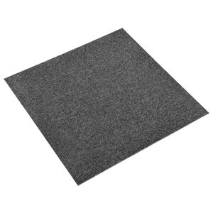 vidaXL Dywan 20 szt. antracytowy 50 x 50 cm 100% polipropylen