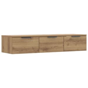 vidaXL Szafka ścienna Artisan Oak 102x30x20 cm Drewno klejone