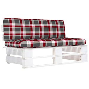 vidaXL Ogrodowa sofa środkowa z palet, impregnowane drewno sosnowe