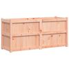 vidaXL Donica ogrodowa, 150x50x70 cm, lite drewno sosnowe