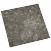 vidaXL Samoprzylepne Deski Podłogowe Czarny i szary 30,5 x 30,5 cm