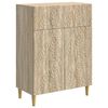 vidaXL Bufet dąb Sonoma 66 x 34,5 x 90 cm Drewno inżynieryjne