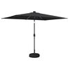 vidaXL Parasol ogrodowy z oświetleniem LED i podstawą 200 x 300 cm
