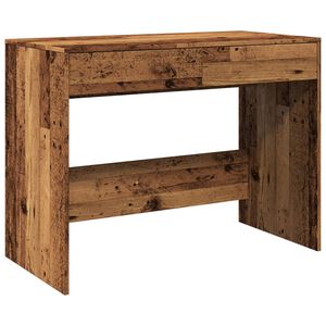 vidaXL Biurko, stare drewno, 101x50x76,5 cm, materiał drewnopochodny