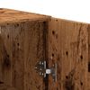 vidaXL Szafka wisząca, stare drewno, 69,5x34x90 cm