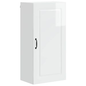 vidaXL Front do zmywarki Kalmar Wysoki połysk biały 50 x 31 x 100 cm