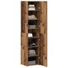 vidaXL Highboard Stare drewno 40 x 42,5 x 185 cm