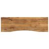 vidaXL Blat biurka, z wycięciem, 160x50x2,5 cm, surowe drewno mango