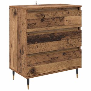 vidaXL Bufet Stare drewno 60 x 35 x 70 cm Drewno inżynieryjne