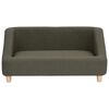 vidaXL Sofa dla psa, ciemnoszara, 85x50x39 cm, lniana
