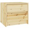 vidaXL Szafka nocna, 40x30,5x35,5 cm, lite drewno jodłowe