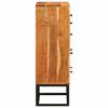 vidaXL Komoda z szufladą Naturalny 55 x 30 x 90 cm Lite Drewno Akacji