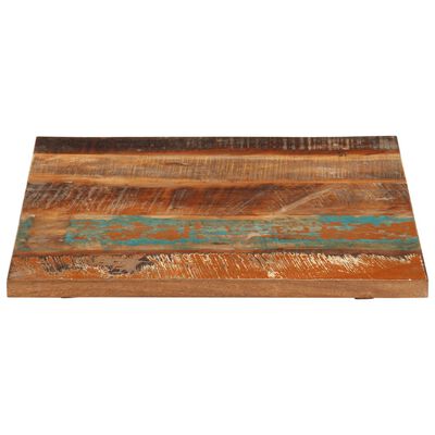 vidaXL Kwadratowy blat stołu 60x60 cm, 25-27 mm, lite drewno z odzysku