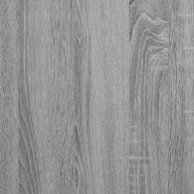 vidaXL Komoda, szary dąb sonoma, 60x36x103 cm, materiał drewnopochodny