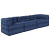 vidaXL Modularna jednostka sofy tkanina Indygo 210 x 70 x 56 cm