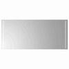 vidaXL Lustro łazienkowe LED przezroczysty 90 x 40 cm szkło hartowane