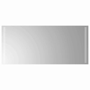 vidaXL Lustro łazienkowe LED przezroczysty 90 x 40 cm szkło hartowane