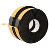 vidaXL Taśma samoprzylepna z pianki 2 pcs Czarny 30mm x 5m Pianka CR