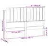 vidaXL Tapicerowane wezgłowie Z zagł&oacute;wkiem Brązowy i jasnoszary 135 cm