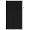 vidaXL Żaluzja wenecka Czarny 213 x 110 cm 25 mm PVC
