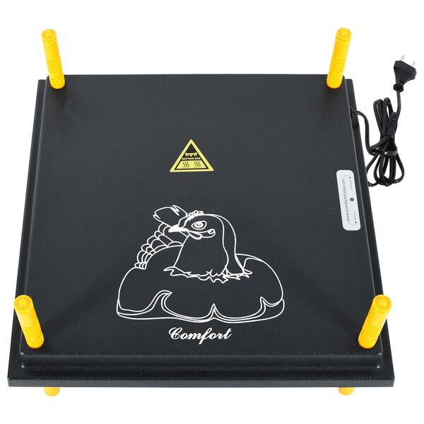 vidaXL Płyta grzewcza dla kurcząt i kacząt, 40x40 cm