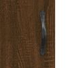 vidaXL Szafka nocna, brązowy dąb, 40x40x50 cm, materiał drewnopochodny