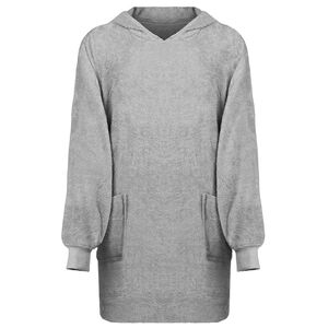 vidaXL Bluza-koc KINN Szary L bawełna