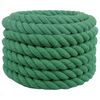 vidaXL Lina Bawełniana 60 mm 10 m zielony 100% bawełna