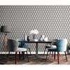 DUTCH WALLCOVERINGS Tapeta Geometric, biało-czarna