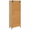 vidaXL Highboard 2 pcs Dąb rzemieślniczy Materiał drewnopochodny