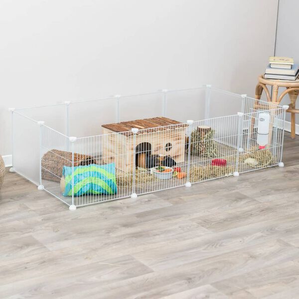 TRIXIE Domowy wybieg dla gryzoni, 140x35x70 cm, biały