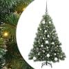 vidaXL Sztuczna choinka z 150 diodami LED Zielony 120 cm PE i PVC