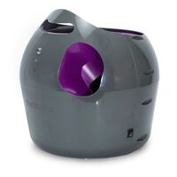 PetSafe Automatyczna wyrzutnia piłek, 9 m, szaro-fioletowa