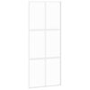 vidaXL Drzwi przesuwne, złote, 90x205 cm, szkło hartowane i aluminium