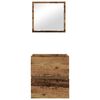 vidaXL Szafka Łazienkowa z szufladą Stare drewno 41 x 38,5 x 45 cm