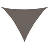 vidaXL Żagiel przeciwsłoneczny 160 g/m&sup2;, antracyt, 3,5x3,5x4,9 m, HDPE
