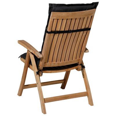 Madison Poduszka na krzesło Panama, 123x50 cm, czarna